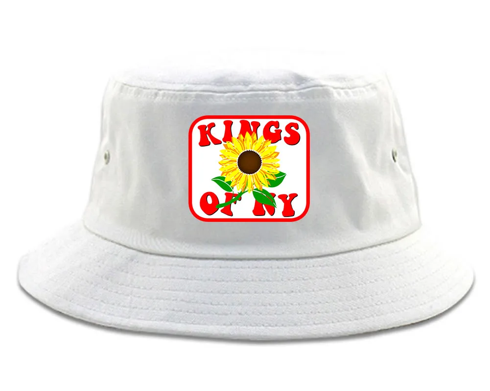Sunflower Kings Of NY Mens Bucket Hat