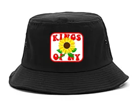 Sunflower Kings Of NY Mens Bucket Hat