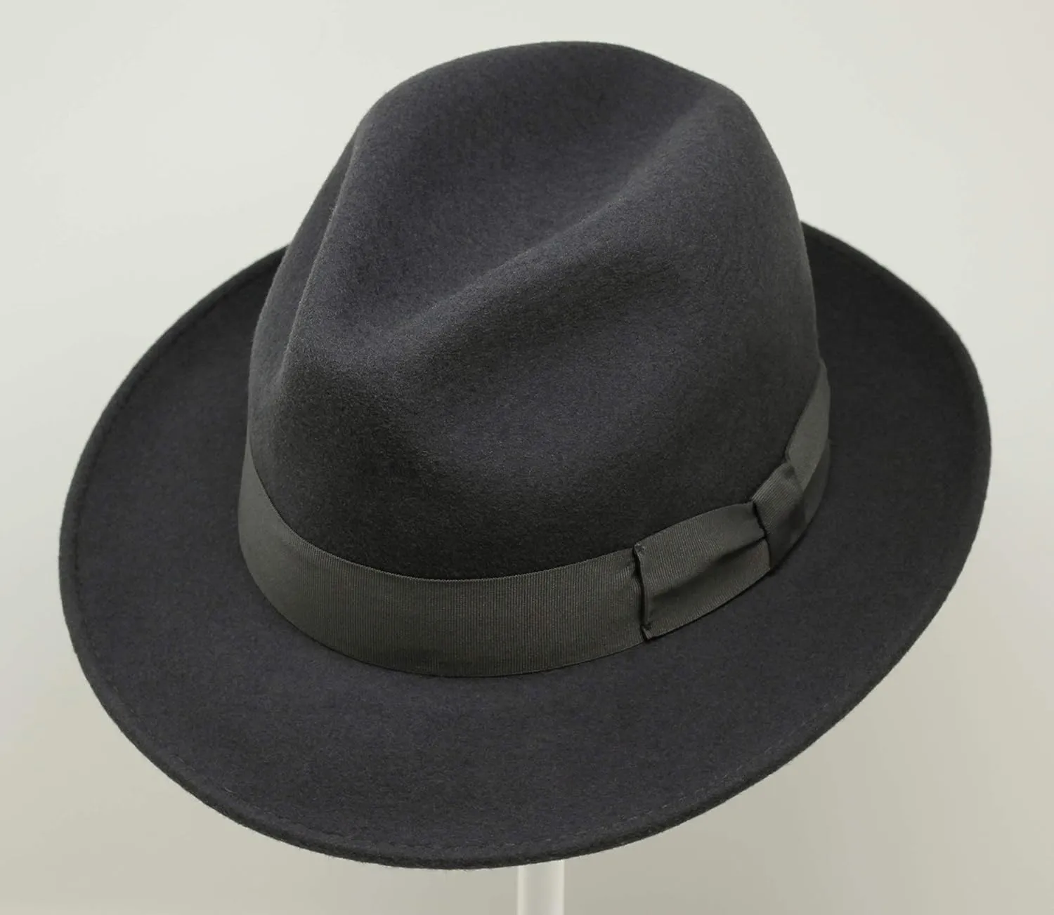 Swift - Lightweight Fedora - 100% Wool Felt - Crushable for Travel - Water Resistant - Snap Brim