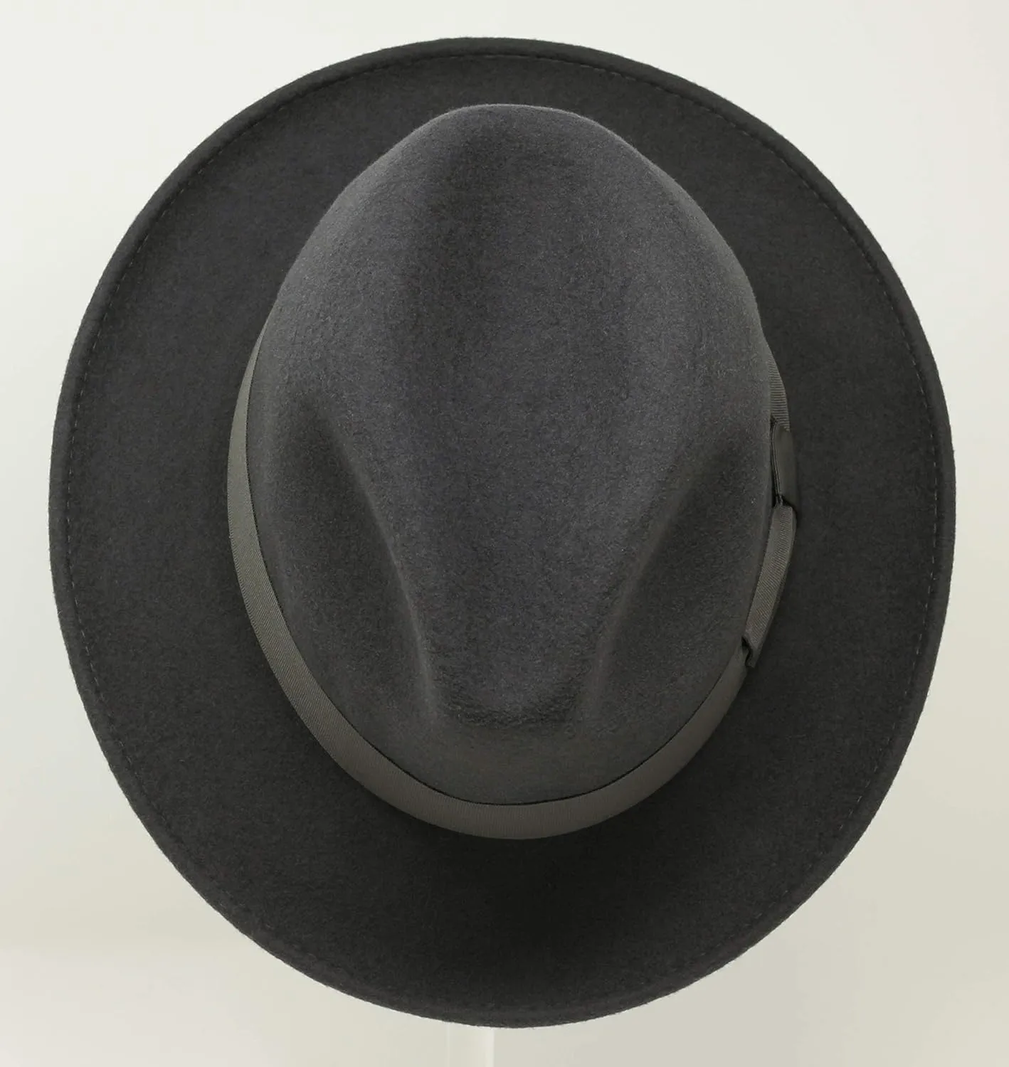 Swift - Lightweight Fedora - 100% Wool Felt - Crushable for Travel - Water Resistant - Snap Brim