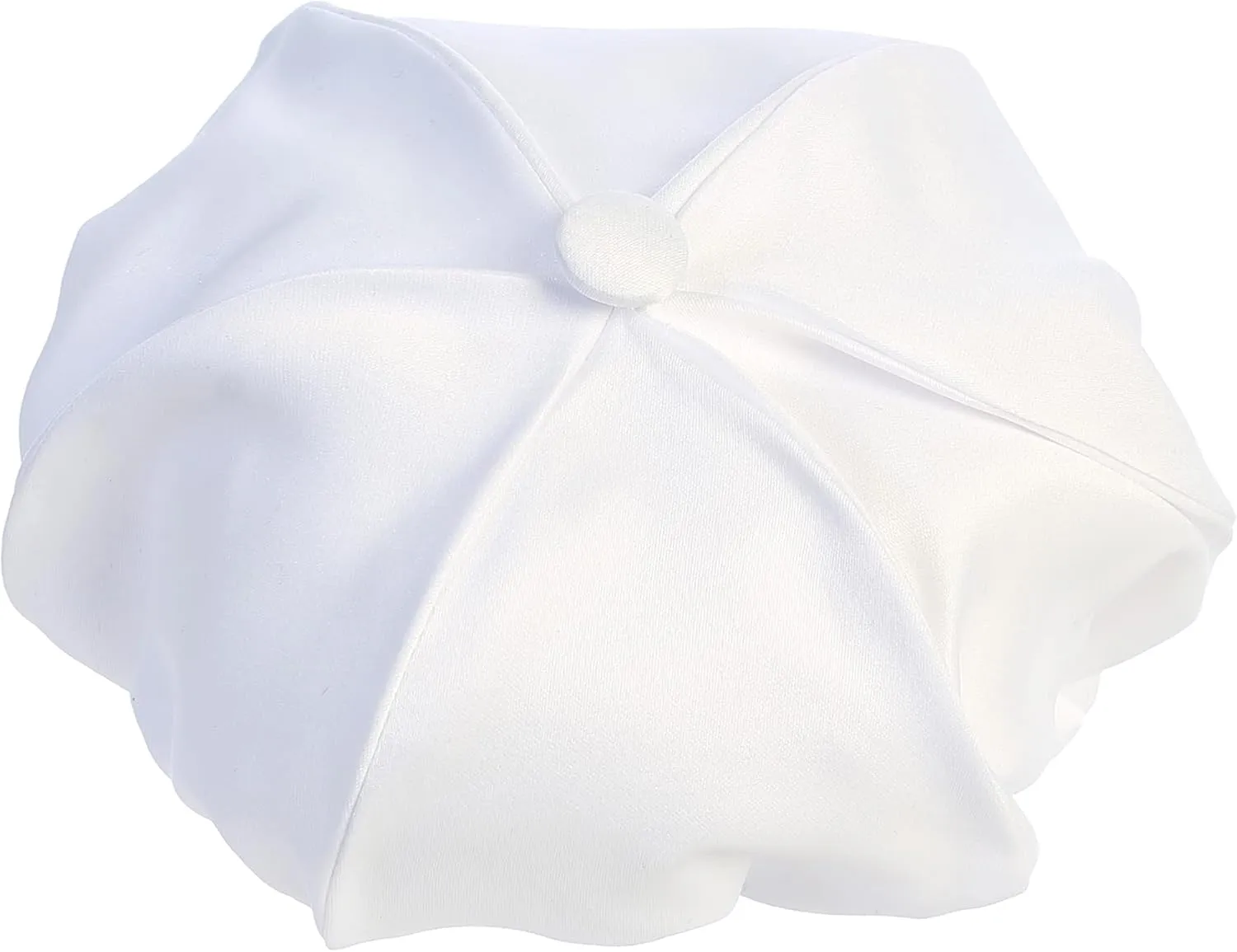 White Baby Baptism Hat - Baby Boy Newsboy Cap - Baptism Cap - Infant Boys Cabbie, Paperboy Fedora Pageboy Hats