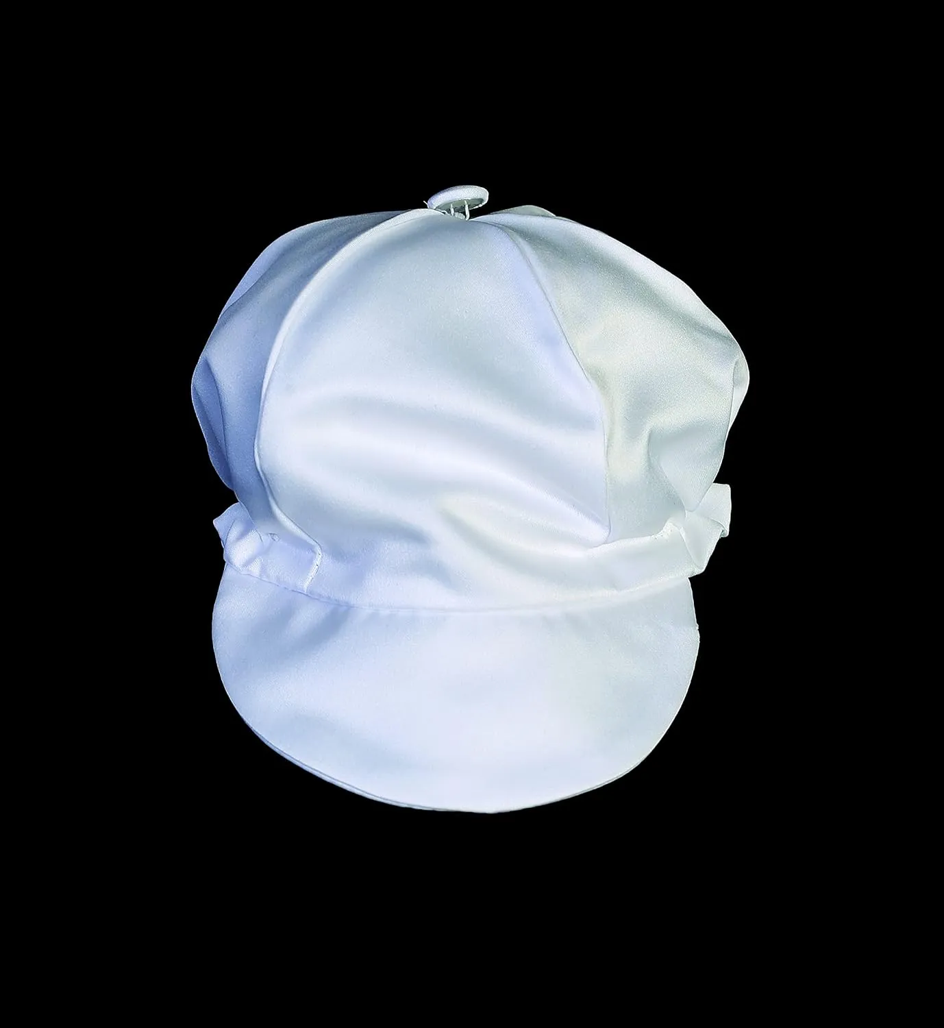 White Baby Baptism Hat - Baby Boy Newsboy Cap - Baptism Cap - Infant Boys Cabbie, Paperboy Fedora Pageboy Hats