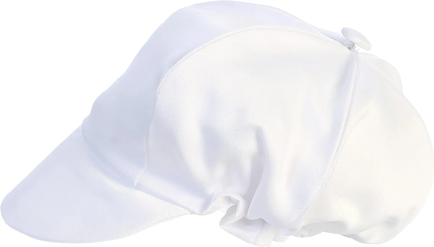 White Baby Baptism Hat - Baby Boy Newsboy Cap - Baptism Cap - Infant Boys Cabbie, Paperboy Fedora Pageboy Hats